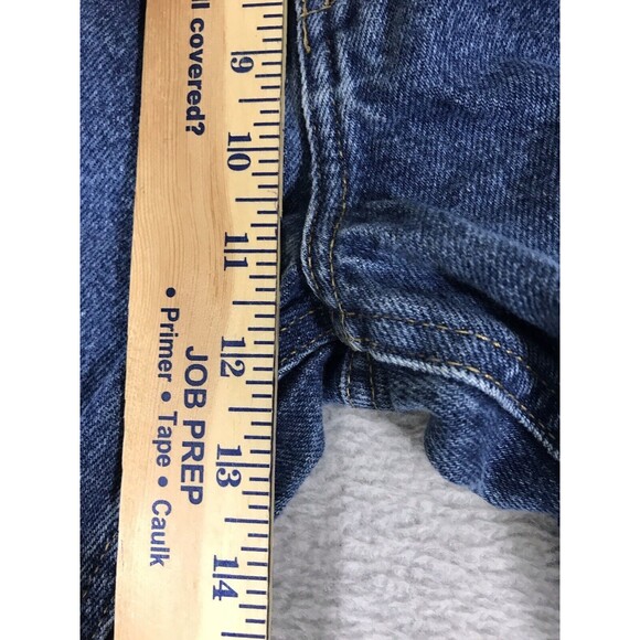 Carhartt Jeans Mens 38x32 B480 DVB Straight Traditional Fit Denim Workwear - Picture 10 of 13